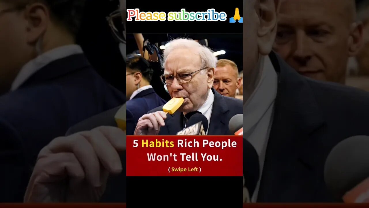 5 HABITS RICH People Won't Tell You #trending #youtubeshorts #facts #lifequotes #lifehacks