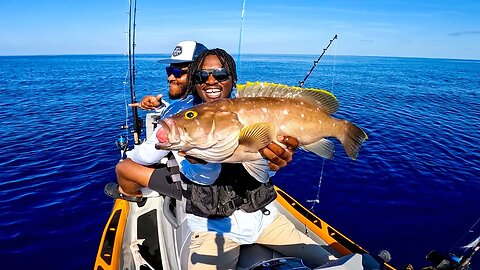 Catching Exotic Groupers and Tilefish In The Florida Keys On My Jet Ski