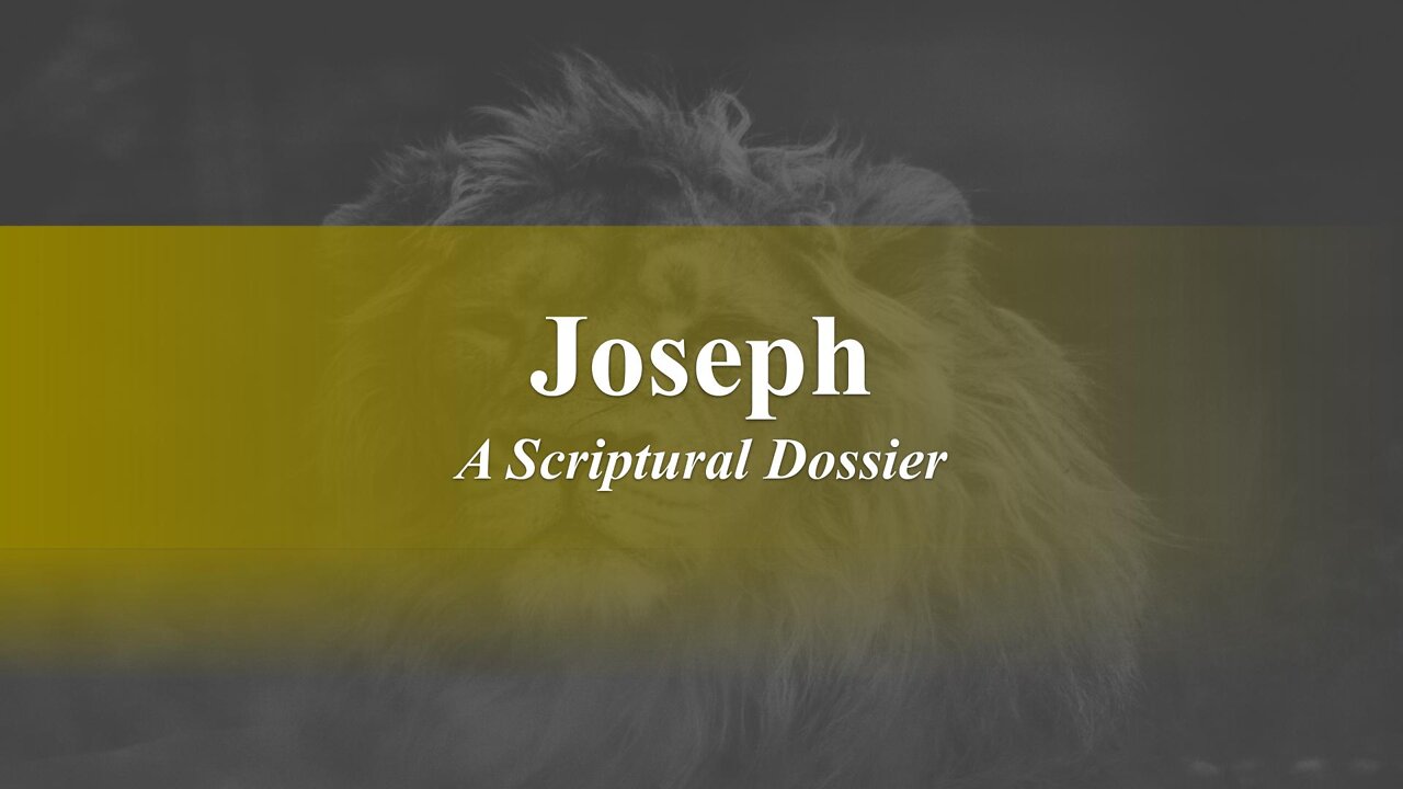 Joseph - Scriptural Dossier - God Honest Truth Live Stream 09/02/2022