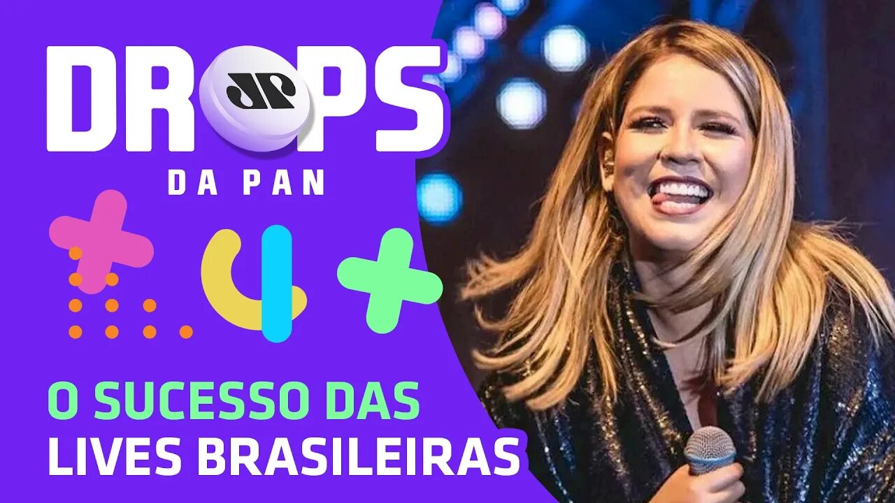 LIVES brasileiras BATEM RECORDE | DROPS da Pan - 06/08/20