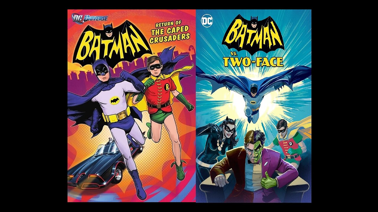 Bat Stream Adam West animated Dbl Feature 1010PM EST