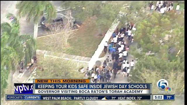 Gov. Scott committed to new safety measures at Jewish schools in South Florida