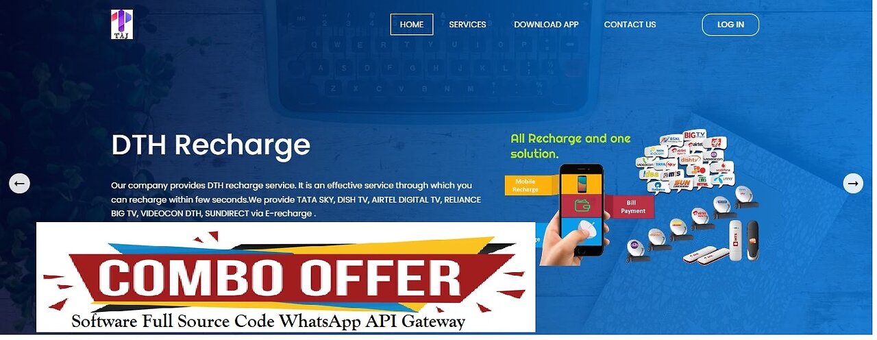 Diwali Combo Offer software recharge and dth @ WhatsApp Api software Combo 2 software just Rs 10000