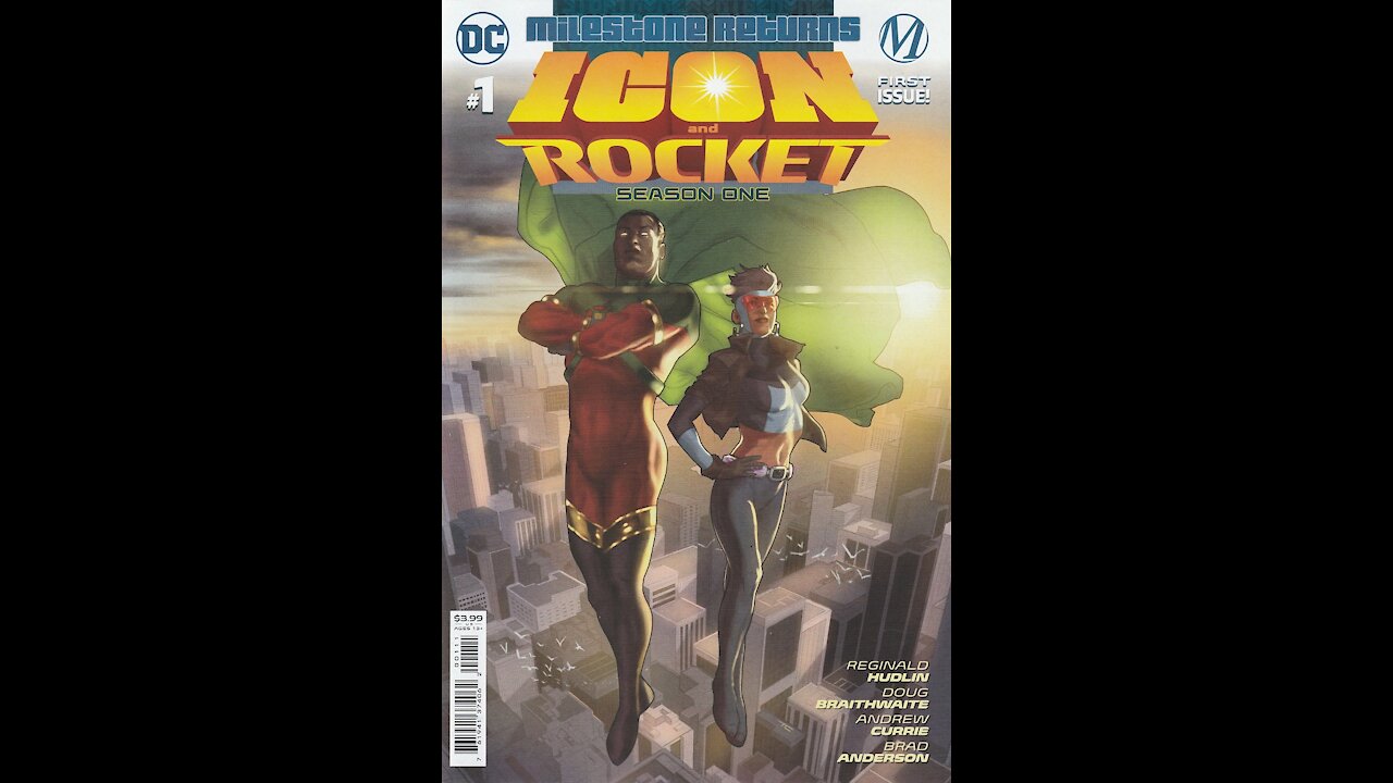 Icon and Rocket: Season One -- Issue 1 (2021, DC Comics) Review