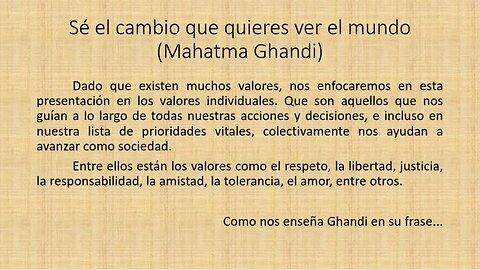 ¿Qué son los Valores? Lectura Crítica Guiada