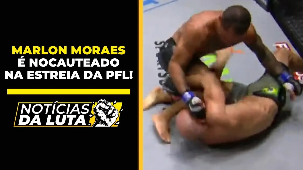 MARLON MORAES É NOCAUTEADO POR SHEYMON MORAES NA PFL!