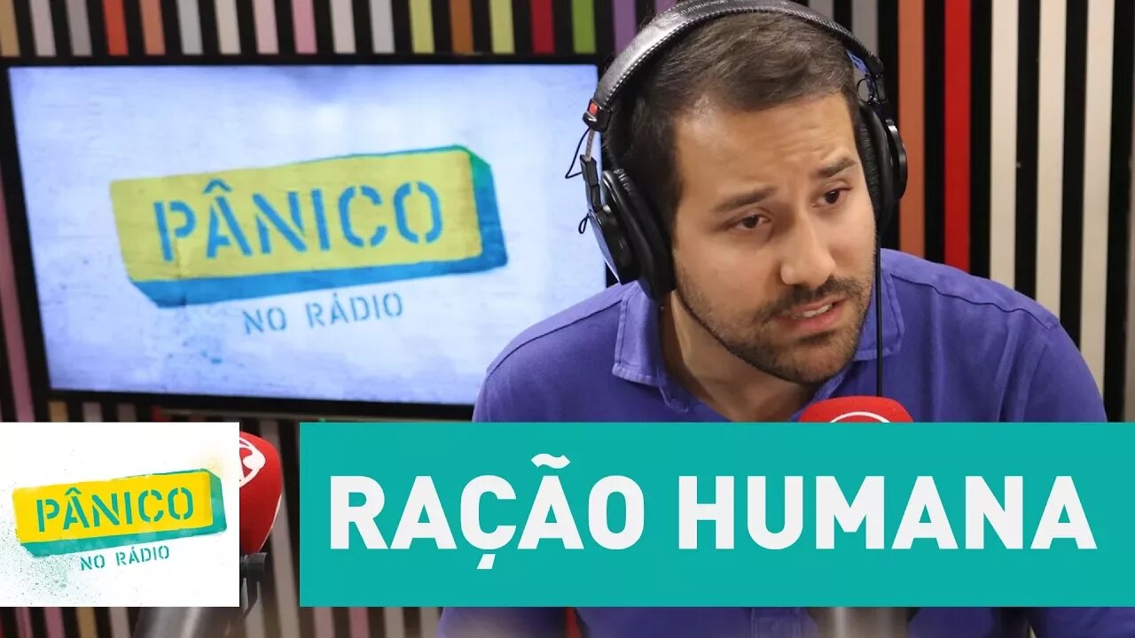 Paulo Matias não fugiu da polêmica da ração humana | Pânico