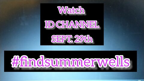 SUMMER WELLS CASE TO AIR NATIONALLY!!!