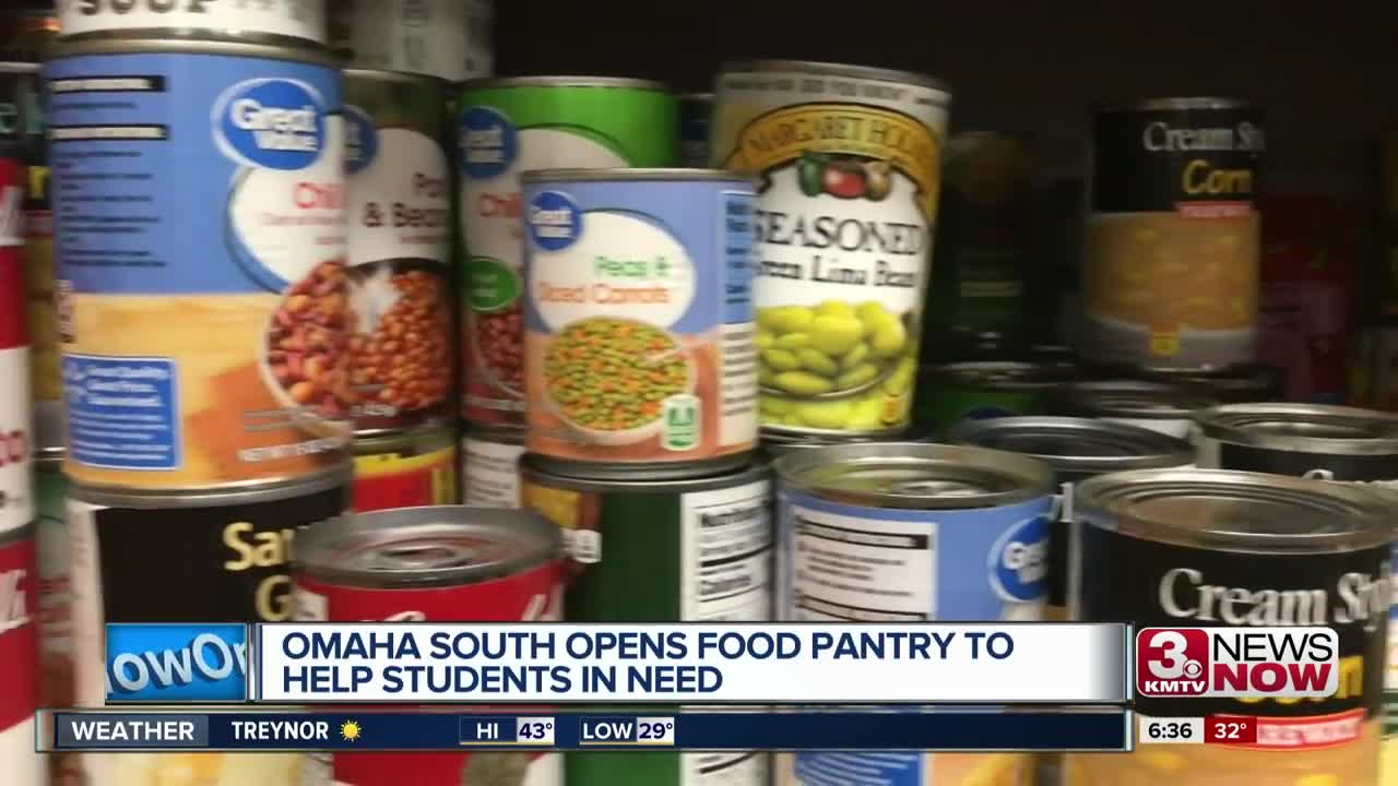 Omaha South opens food pantry to help students in need
