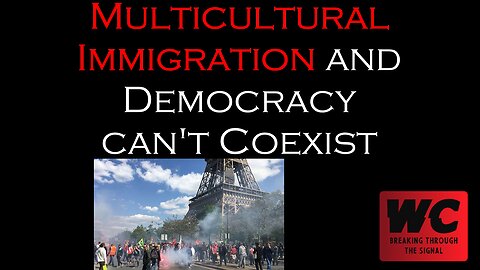 Multicultural Immigration and Democracy can't Coexist