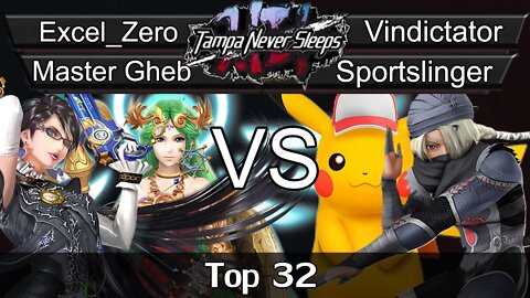 Excel_Zero & Master Gheb vs. Vindicator & Sportslinger - Double Bracket - TNS 6