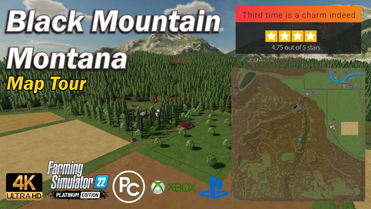 Black Mountain Montana | Map Tour | Farming Simulator 22