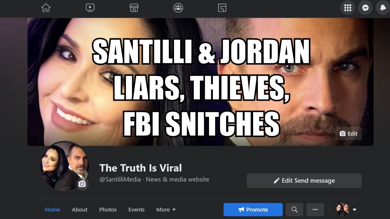 This Will Make You Angry: GLOWIES Pete Santilli And Deb Jordan - Liar, Thief, Snitched For The Feds