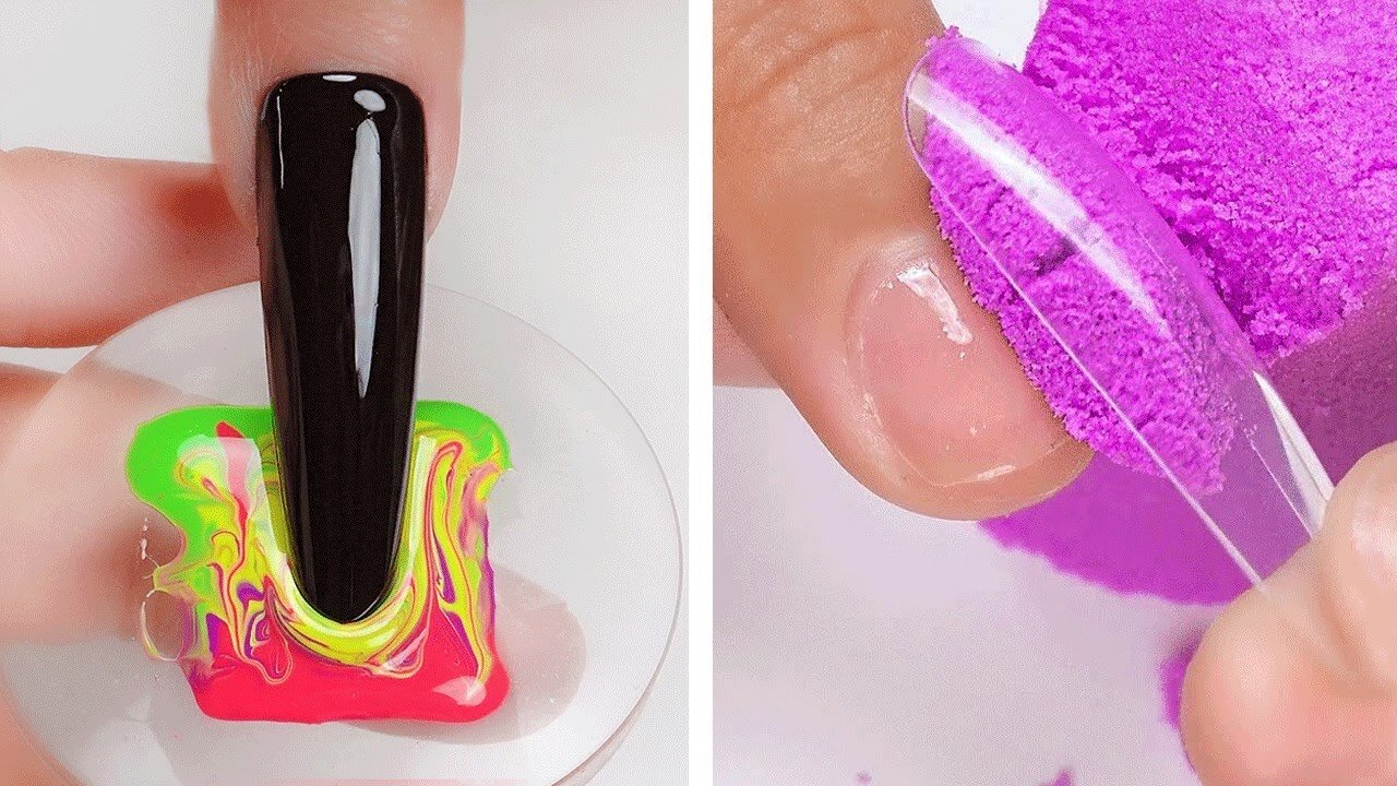 Oddly Satisfying Nails Art Inspiration _ Extreme Nails Art Design 2024