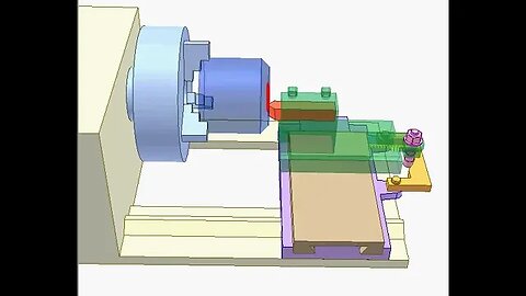 2141 Copying device on lathe 2