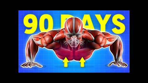 Push-ups EVERY DAY For 90 Days (Transformation)