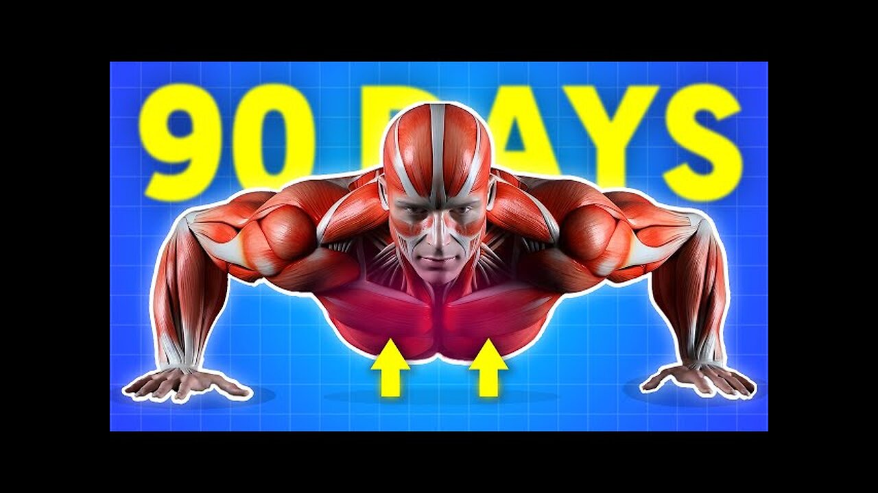 Push-ups EVERY DAY For 90 Days (Transformation)