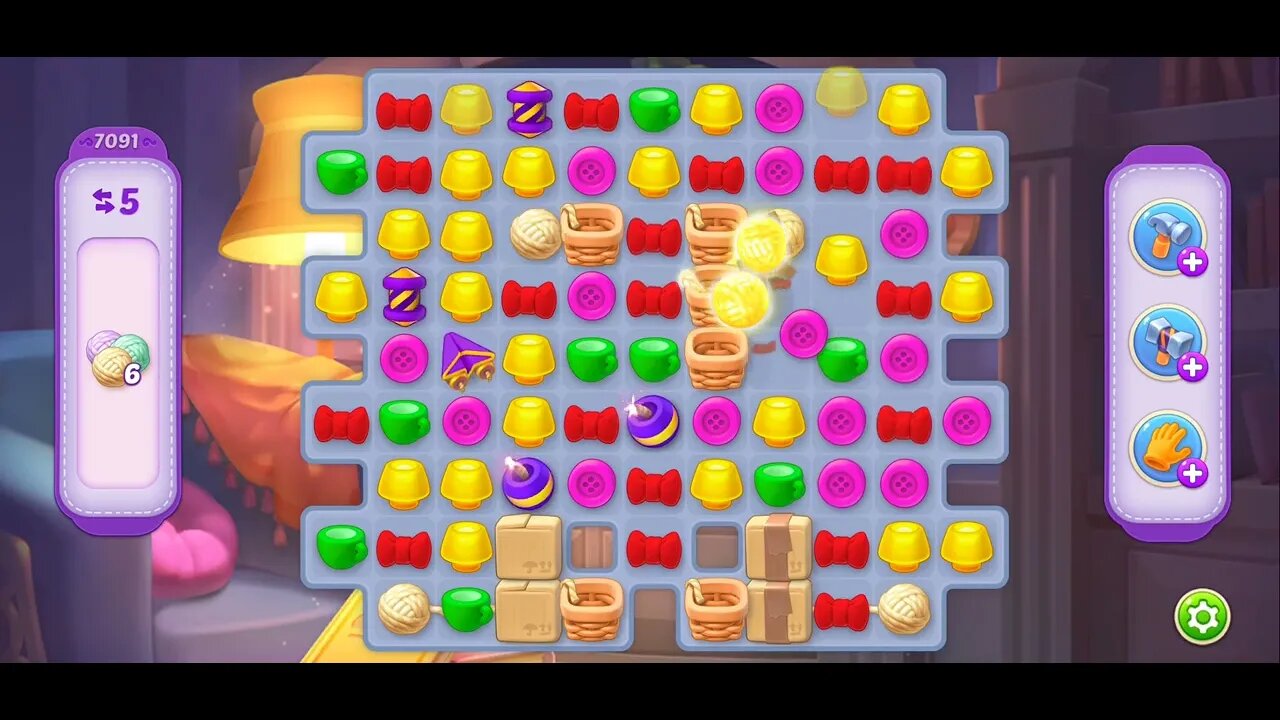 Playrix Homescapes Gameplay Walkthrough Level 7091