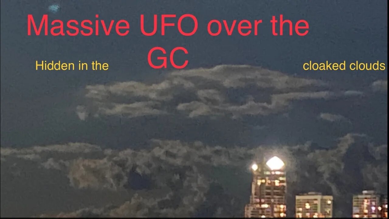 Huge FLEET of cloaked ufo crafts hidden in night clouds … markings galore!