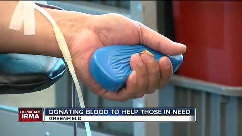 Local blood drive to help hurricane devastated parts of U.S.