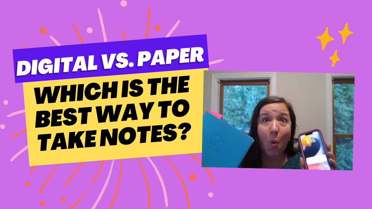 Digital vs Paper: Which is the best way to take notes?