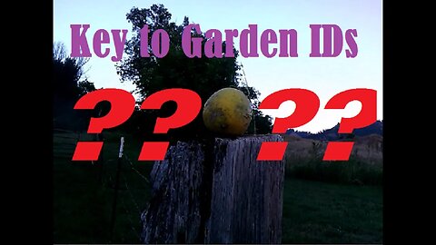 Sure Fire Method to Determining ID of Unknown Garden Product