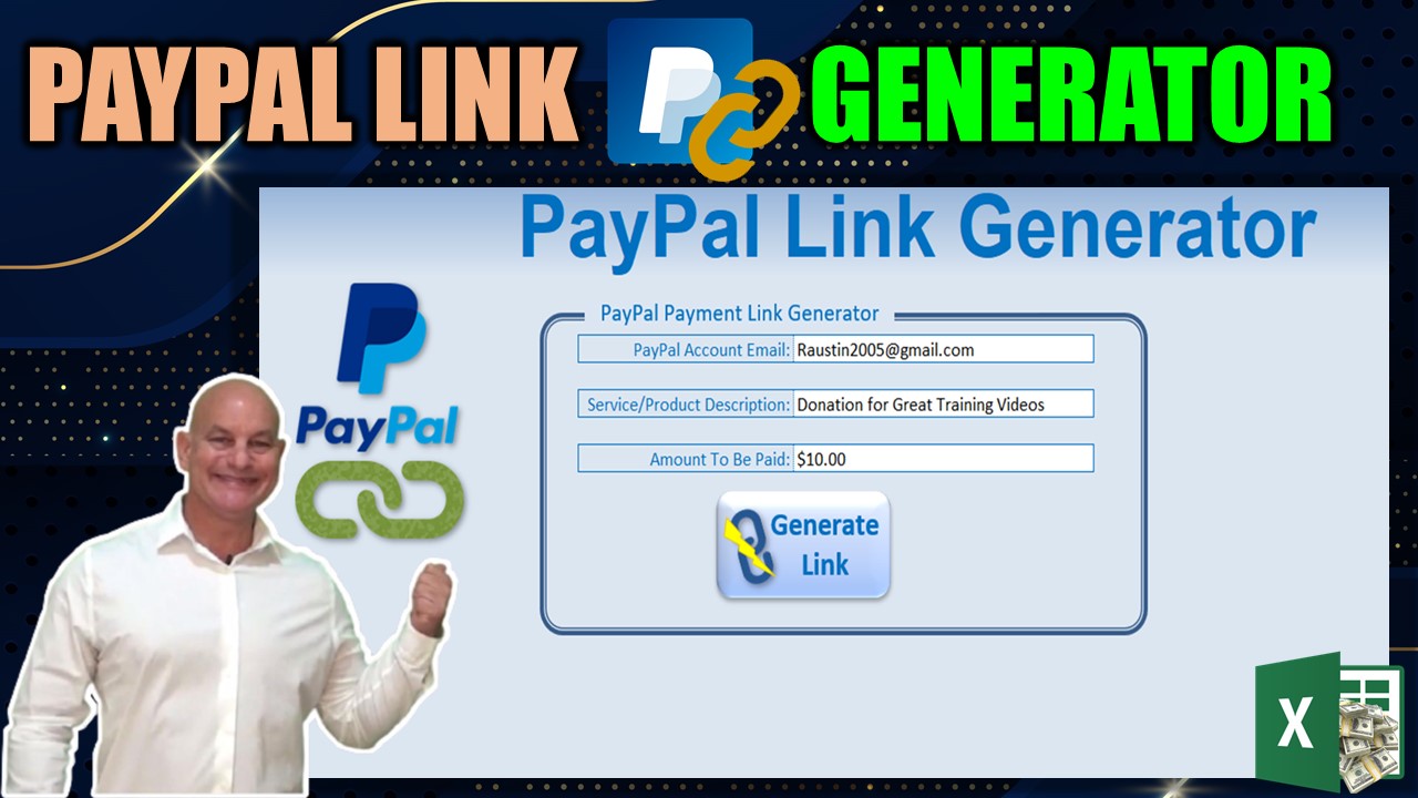 How To Create A PayPal Payment Link In Excel