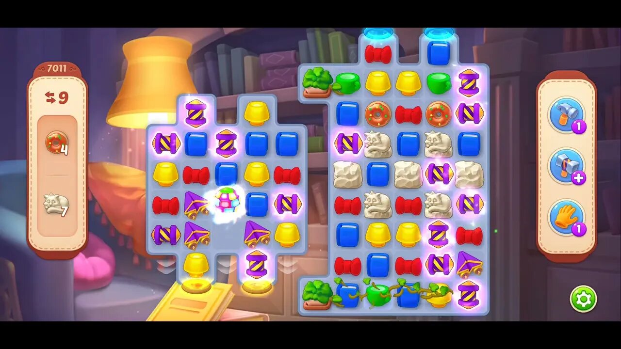 Playrix Homescapes Gameplay Walkthrough Level 7011