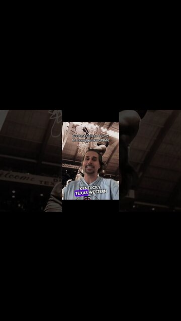 Texas Western Greatest College College Basketball Team EVER?! #shorts