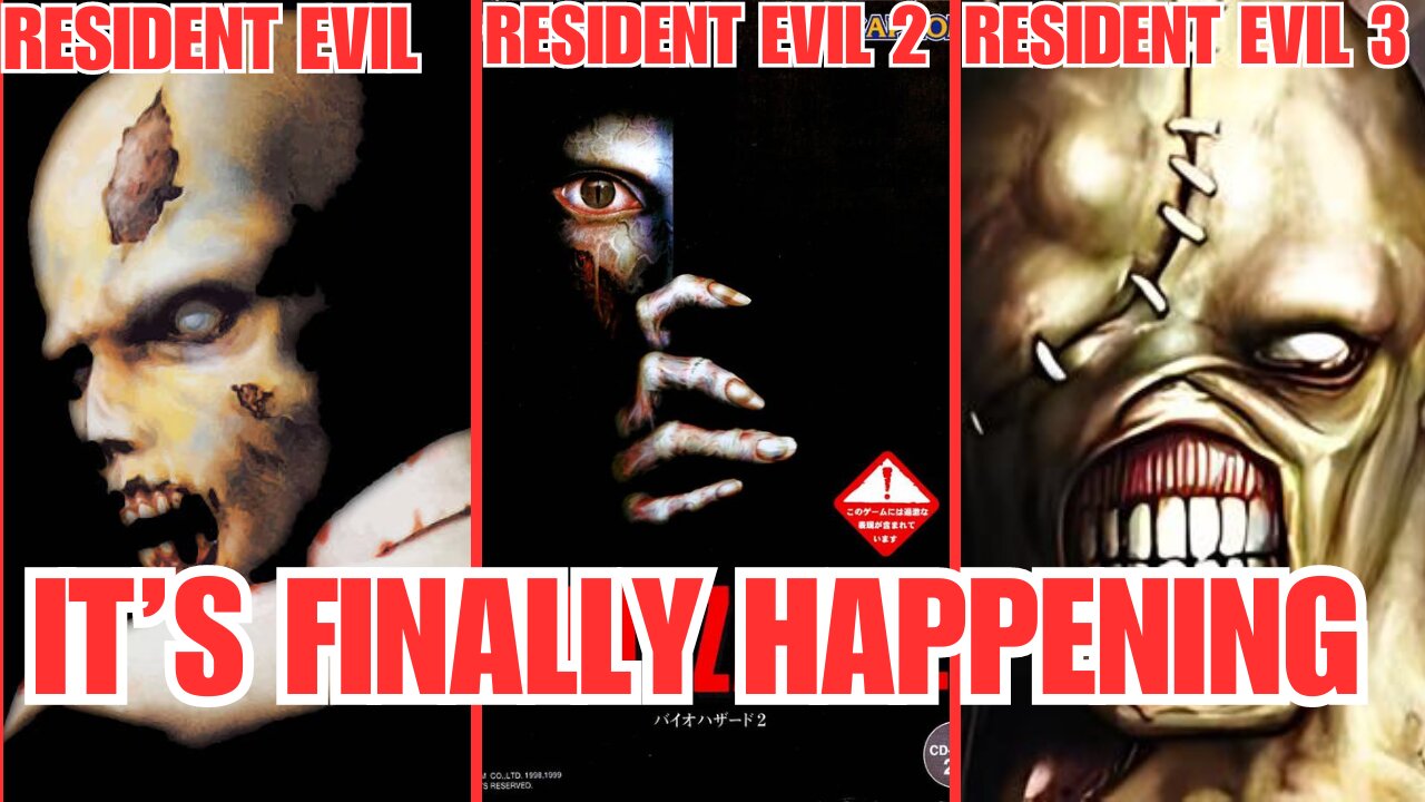 Get Ready for the OG Resident Evil Trilogy on PC