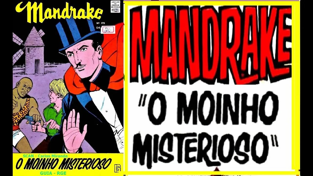 MANDRAKE 172 EM O MONHINHO MISTERIOSO