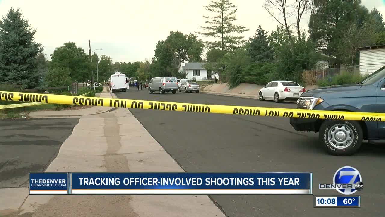 Nearly 50 officer-involved shootings so far this year in Colorado