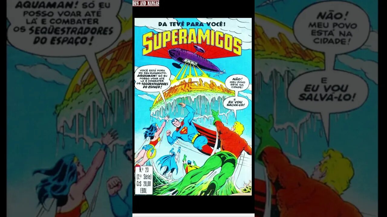 Super Amigos Nº 21 à 25 (Capas) (3ª Série) (1978)