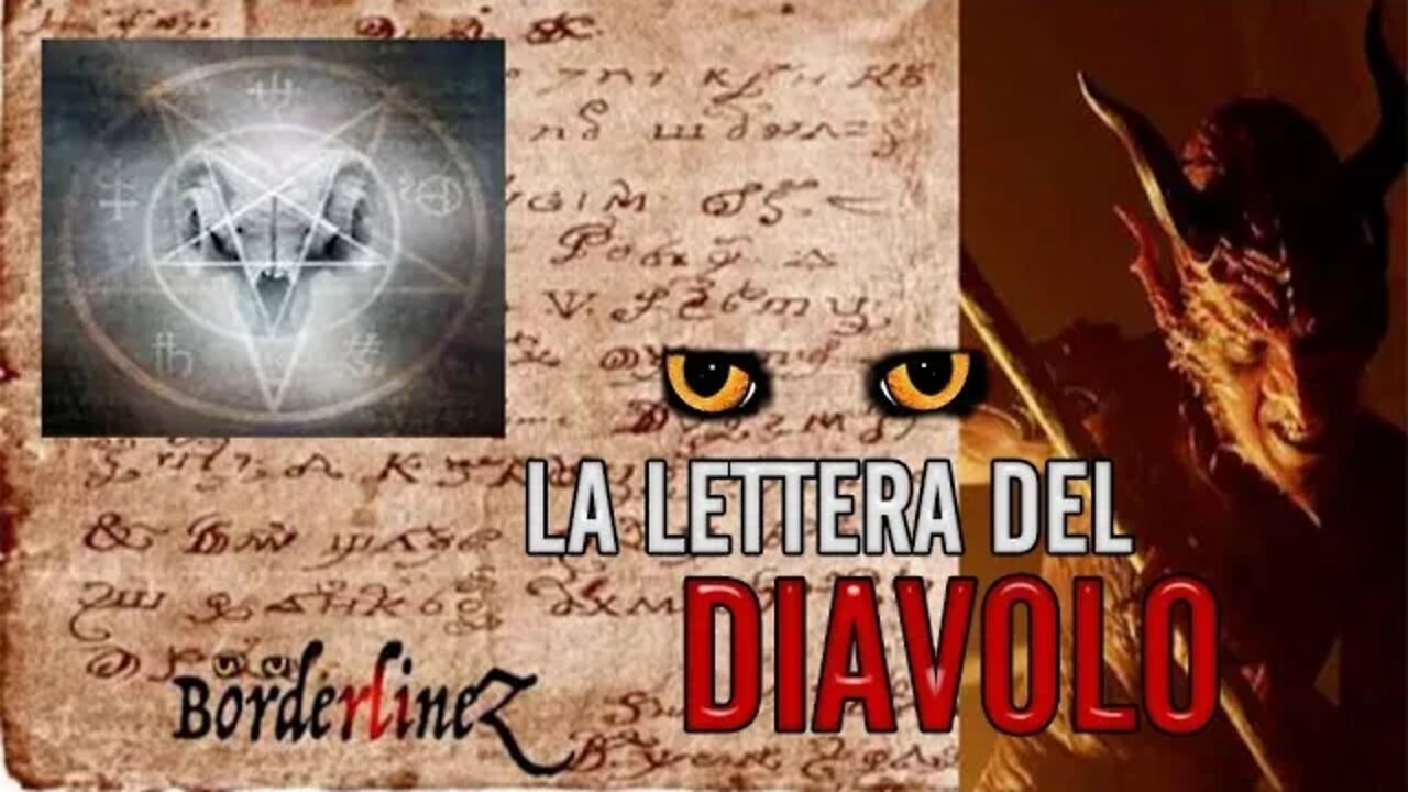 La misteriosa lettera del Diavolo - BorderlineZ