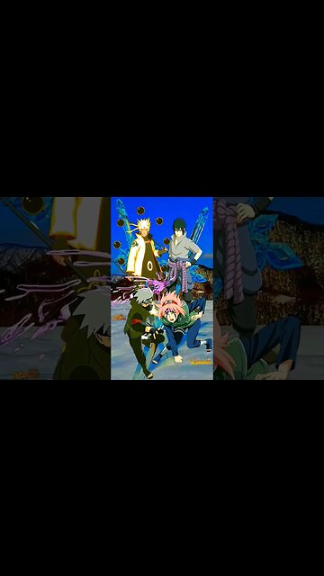 Naruto VS Sasuke VS Kakashi VS Sakura - WHO IS STRONGEST??.#shorts