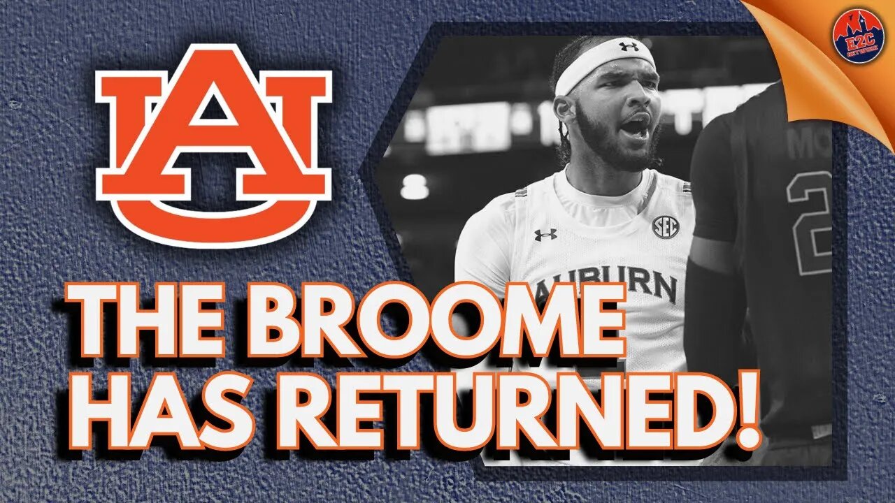 BREAKING | Johni Broome Returns to Auburn Basketball | REACTION LIVESTREA