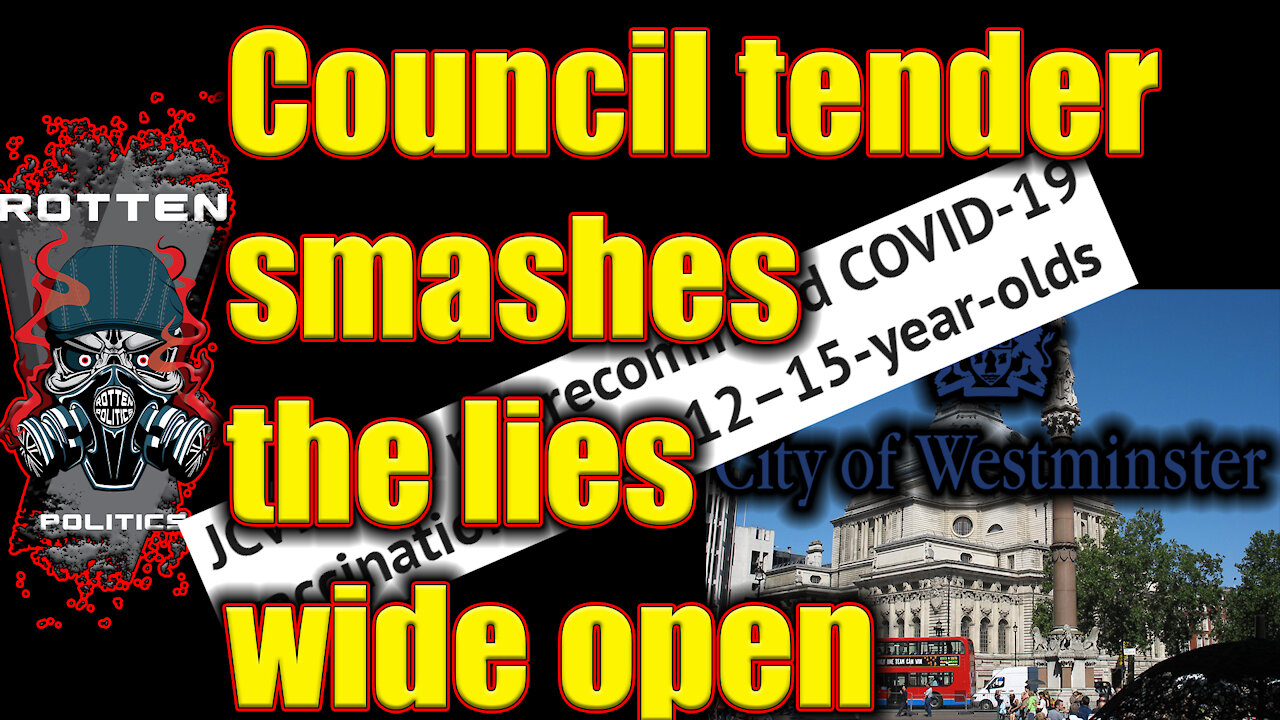 Contract tender from Westminster smashes the lies wide open