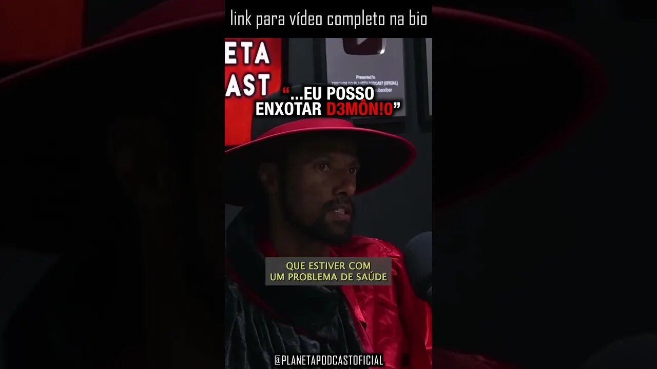 “SE VOCÊ TIVER COM UM ENCOSTO…” com Toninho do Diabo | Planeta Podcast Sobrenatural #shorts