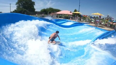flowrider - Jake - 3 at Soak City, Kings Island
