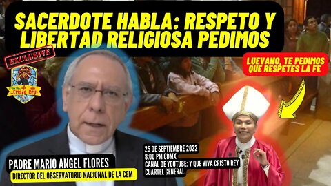 SACERDOTE HABLA SOBRE DIPUTADO LUEVANO #Luevano #Morena #Camara #VivaCristoRey #AMLO #PadreMario