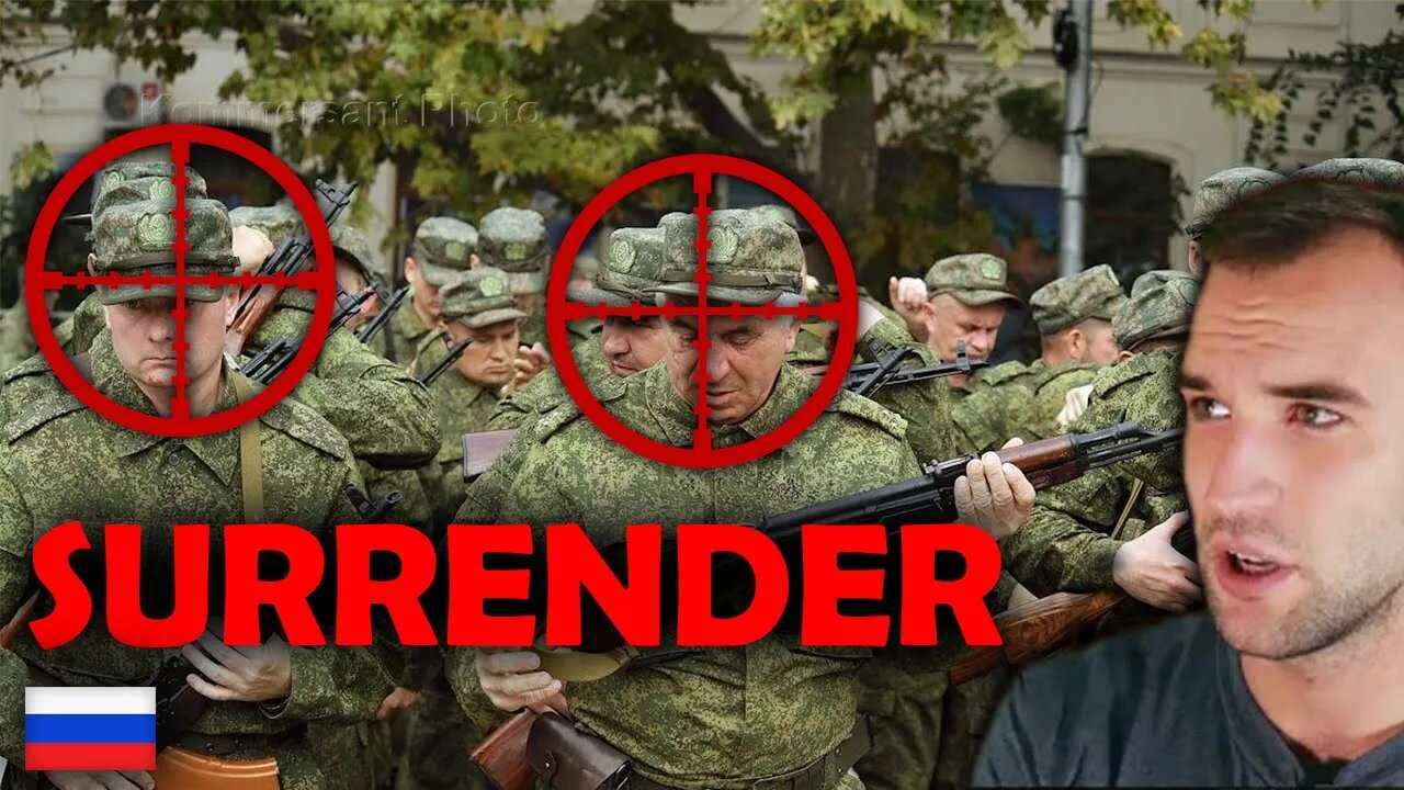 Russian freshly mobilized troops are surrendering in ukraine