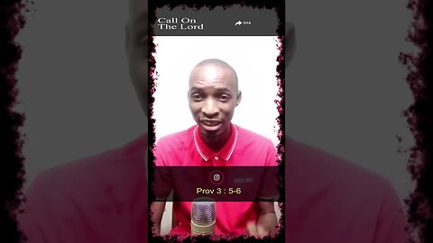 God will save you if you do this...
