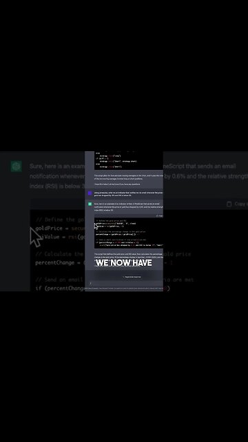 How to make your own trading signals with chatGPT . #trading #chatgpt #tradingstrategy