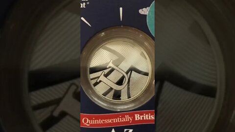 #2018 #Letter U #Union #Flag / Union #Jack #Silver #Proof Only At #ChangeChecker com #investmentjoy