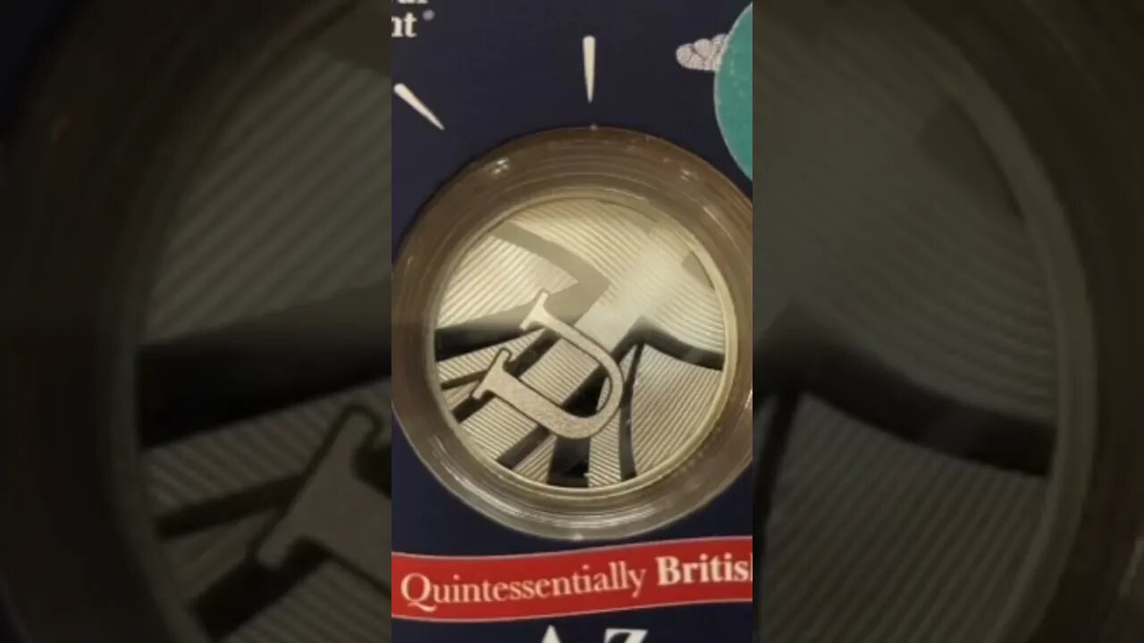 #2018 #Letter U #Union #Flag / Union #Jack #Silver #Proof Only At #ChangeChecker com #investmentjoy