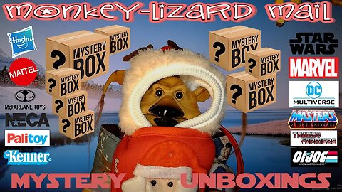 MYSTERY TOY UNBOXINGS! MoNKEY-LiZarD MaiL