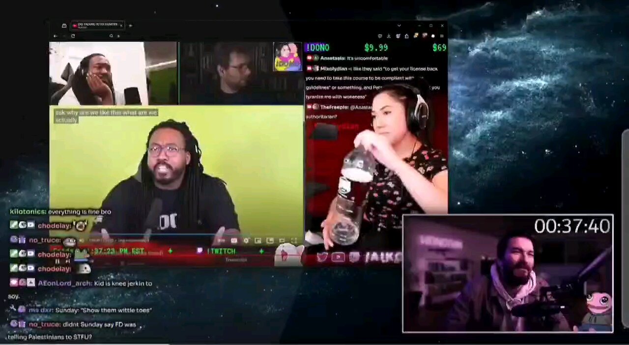 Racist Black hating Twitch Streamer kidnotkin the Atheist! PAY ATTENTION TO THESE DEVIL IN DISGUISES