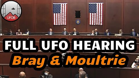 2022 🇺🇸 UFO hearing: UAP Taskforce members Scott Bray and Ronald Moultrie.