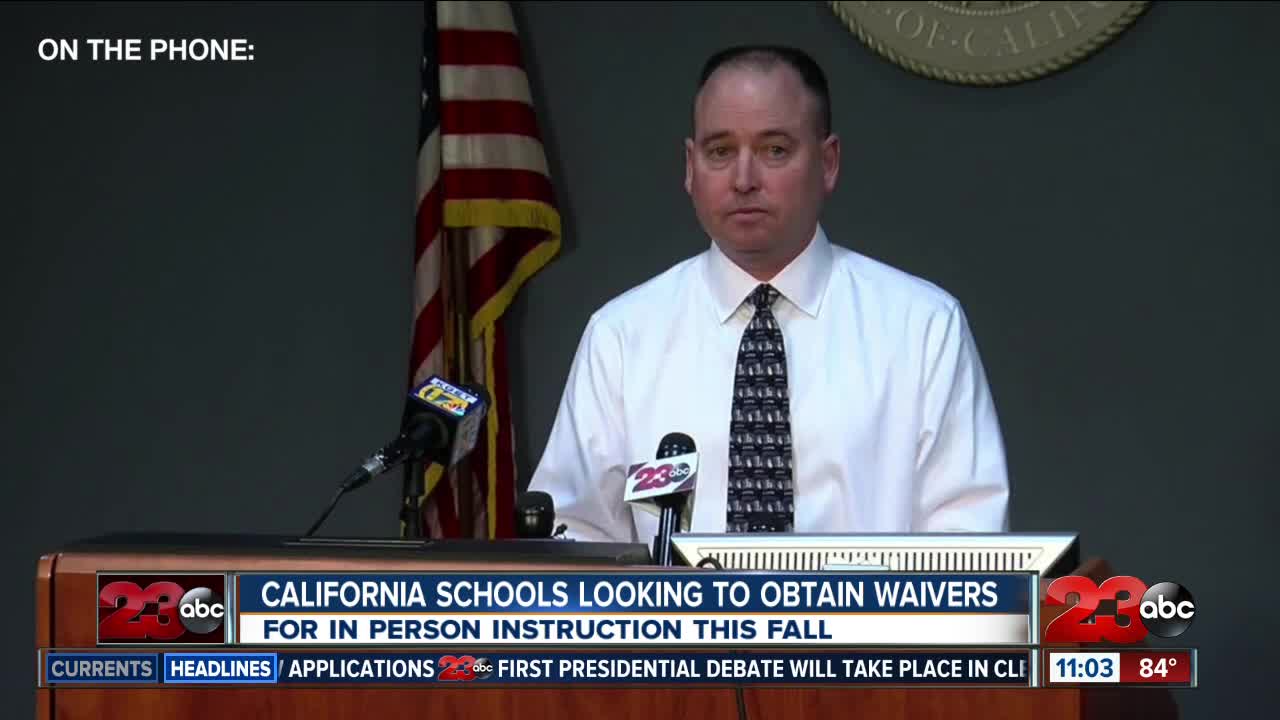 Waivers for in-person teaching