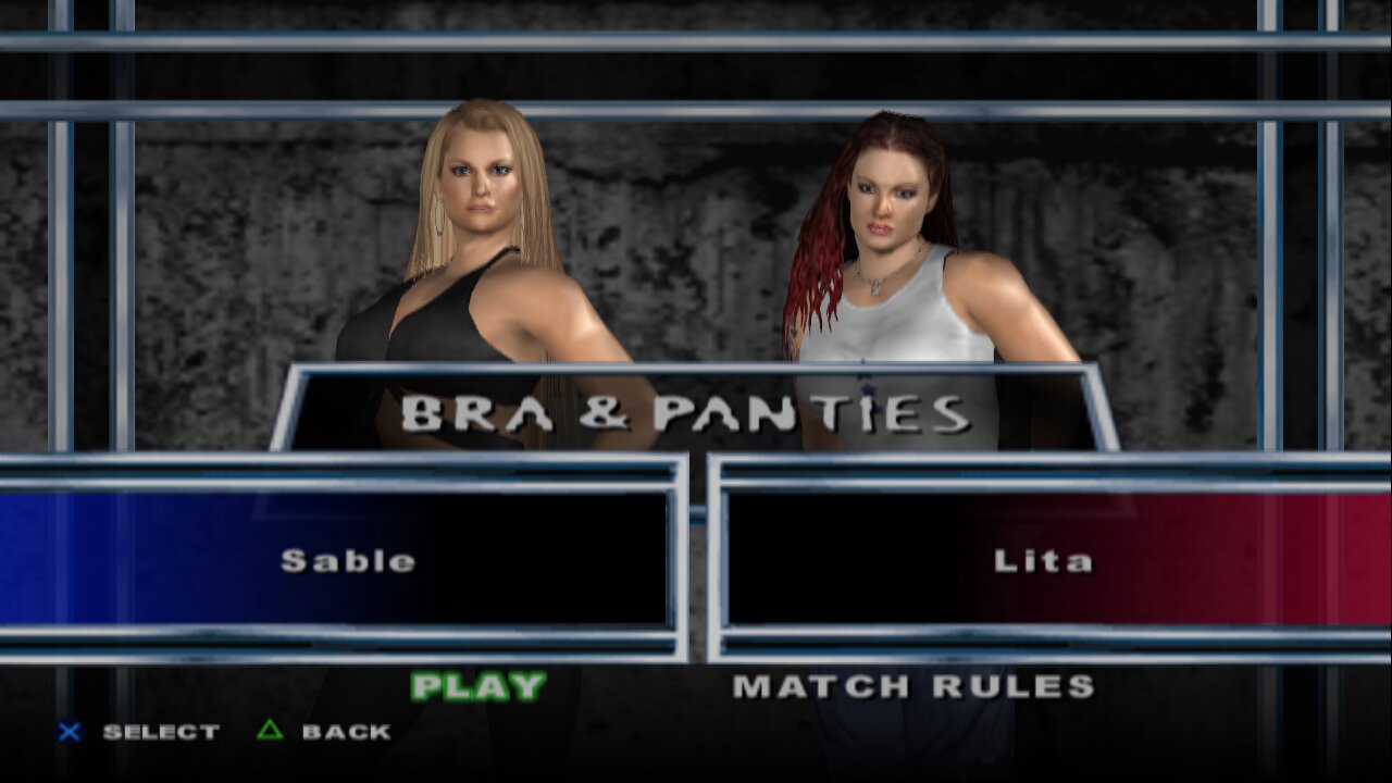 WWE SmackDown! Here Comes the Pain Sable vs Lita